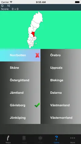 Game screenshot Sweden County Maps and Capitals apk