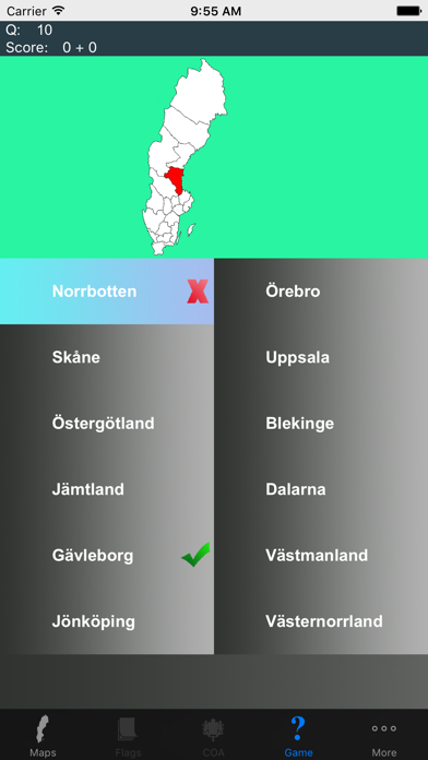 How to cancel & delete Sweden County Maps and Capitals from iphone & ipad 2