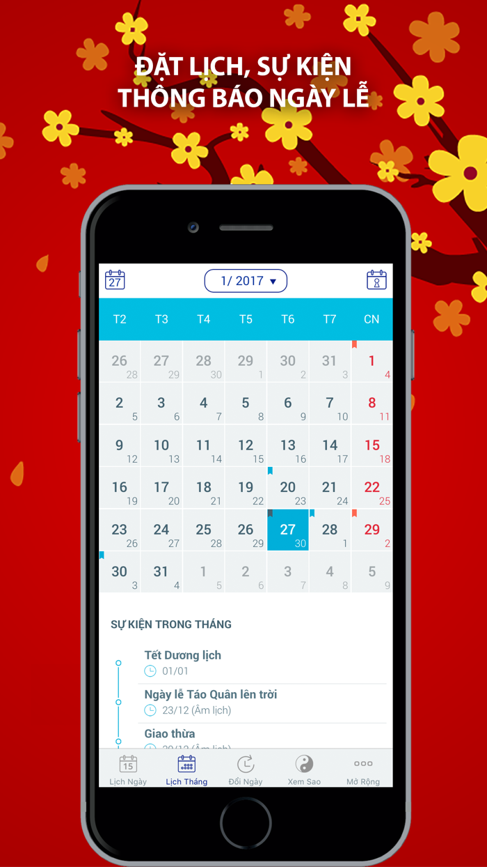 Lịch Vạn Niên - Âm Lịch