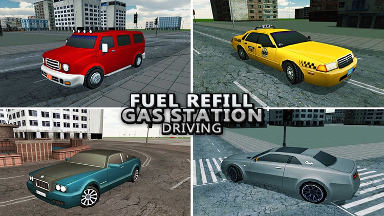 Gas Station Car Driving Game: Parking Simulator 3D screenshot-4