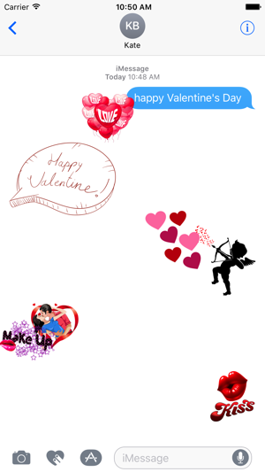 Cute Love Sticker for iMessage(圖1)-速報App