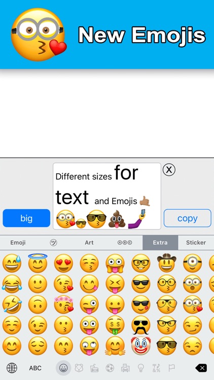 New Emoji - Extra Emojis and Sticker