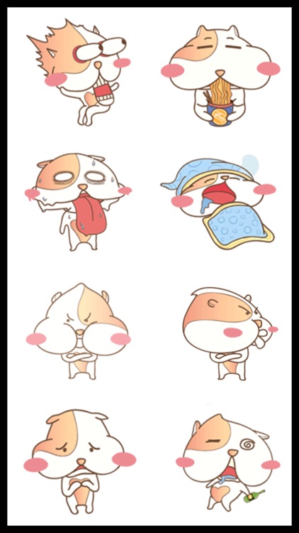 Little Hamster Stickers