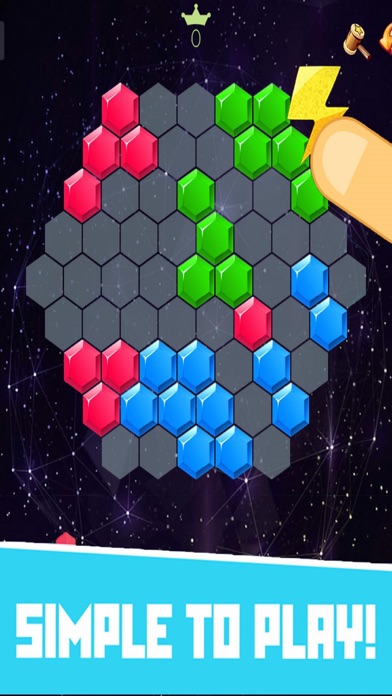 Puzzle Hexa Luck screenshot 2