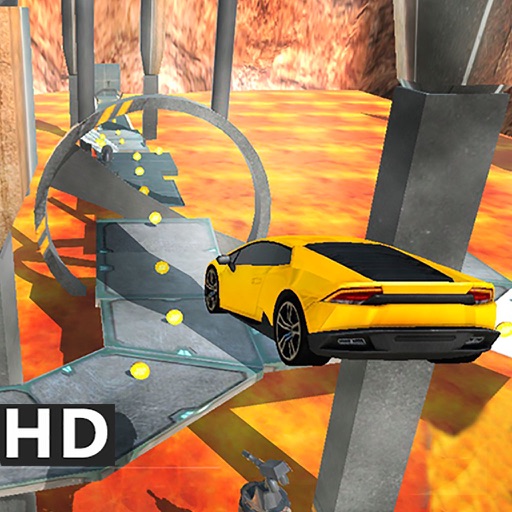 Hill Stunt Wheels 3D Speed Racing Car