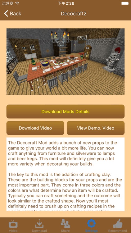 Latest Furniture Mods for Minecraft (PC)