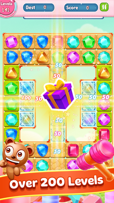 How to cancel & delete Diamond Classic -Match 3 Jewels from iphone & ipad 4