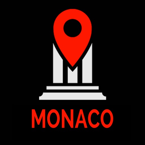 Monaco Travel Guide Monument Tracker - Offline Map Icon