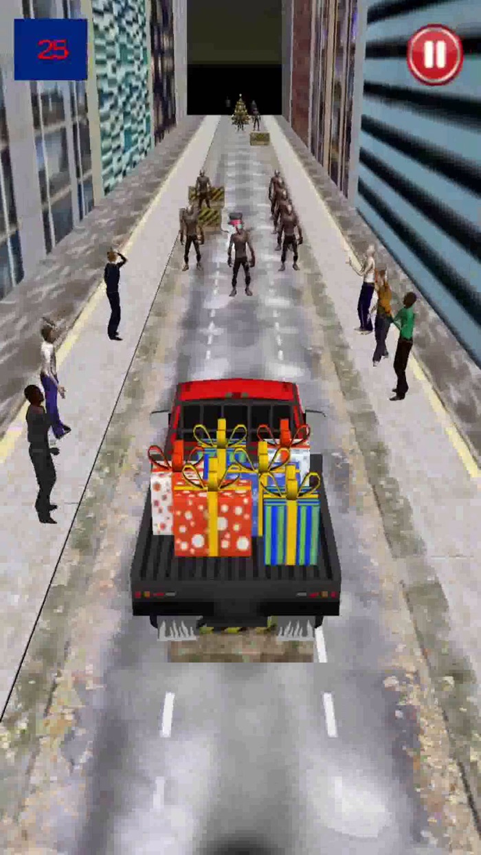 Christmas Santa Truck Runner - Free Xmas 2017 Game