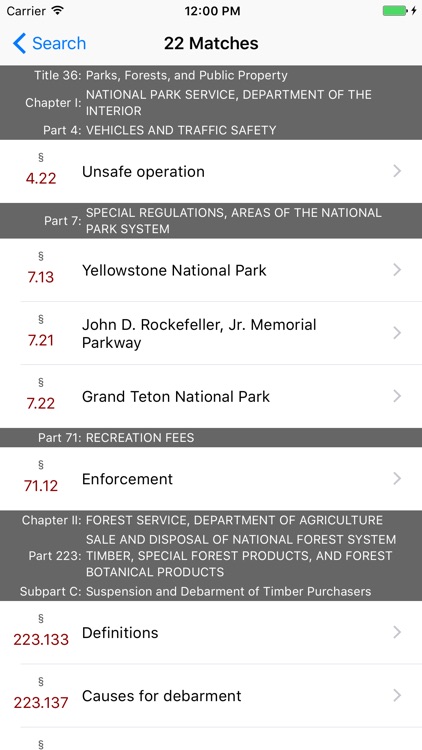 36 CFR - Parks, Forests, and Public P.. (LawStack) screenshot-4