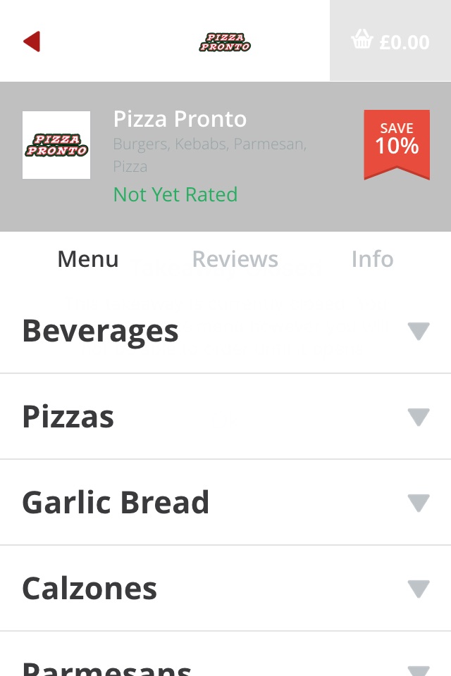 Pizza Pronto screenshot 3