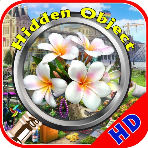Free Hidden Objects : Flowers Streets Icon