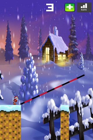 Stick Santa-Walk Santa Cool walker Game.…. screenshot 2