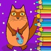Cats Coloring Book For Kids Edition