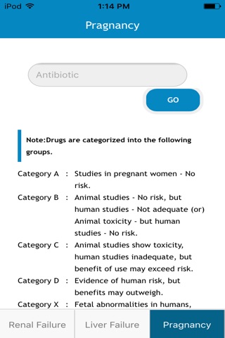 Antimicrobial Prescription Adviser in Risk Groups screenshot 3