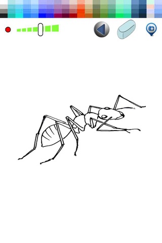 Learning School Ant Man Coloring Book screenshot 2