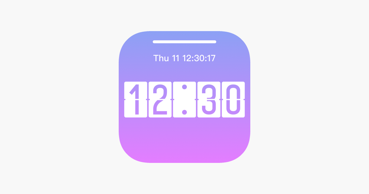 lock-screen-clock-with-seconds-on-the-app-store