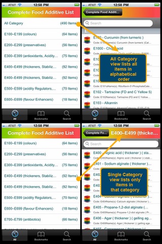 Complete Food Additive List screenshot 2