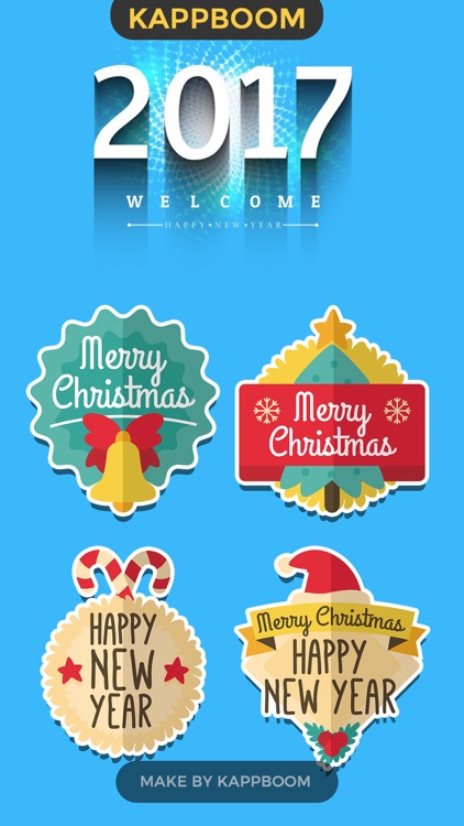 Christmas Stickers by Kappboom