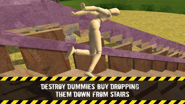 Stair Dummy Crash Test Simulator 3D(圖2)-速報App