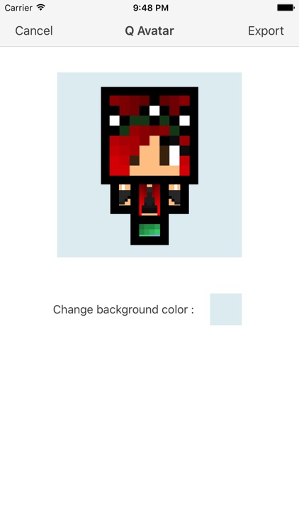 Cube Skin Girl