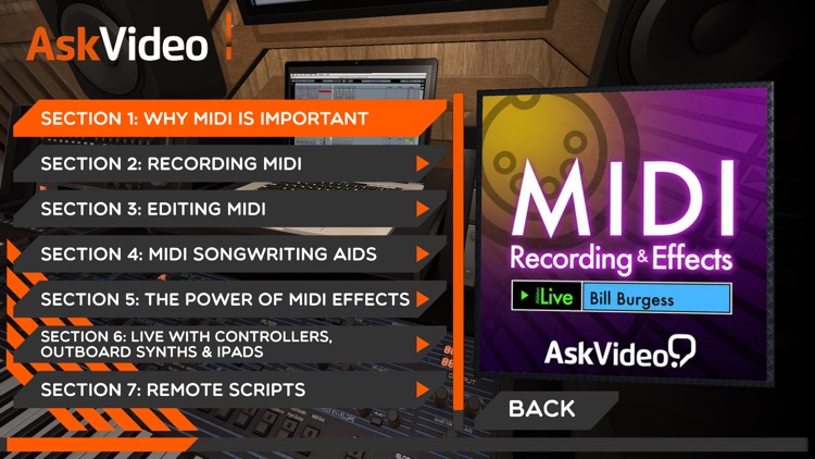 MIDI Recording and Effects