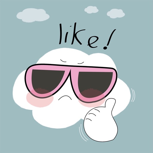 Cute Cloud Stickers