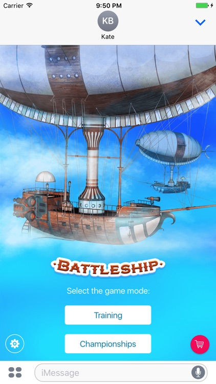 Battleship: play with friends in iMessage