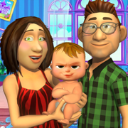 梦想 家庭 模拟器 -  虚拟妈妈 和 宝宝关心游戏