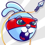 Swing Rope Rabbit hero game