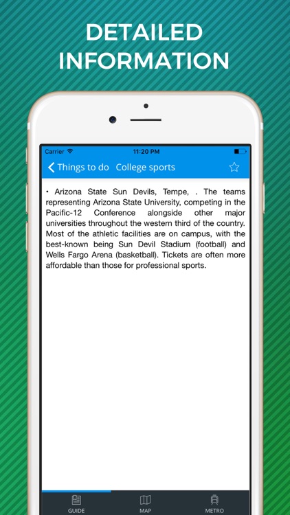 Phoenix Travel Guide with Offline Street Map screenshot-3