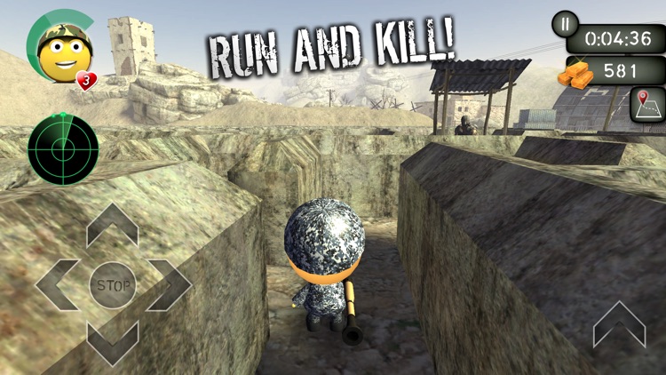 3D Maze: War of Gold