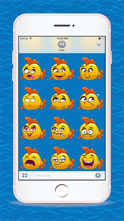 Animated Yellow Fish