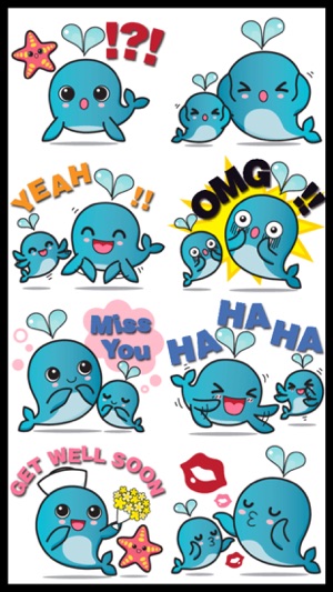 Whales Stickers(圖2)-速報App