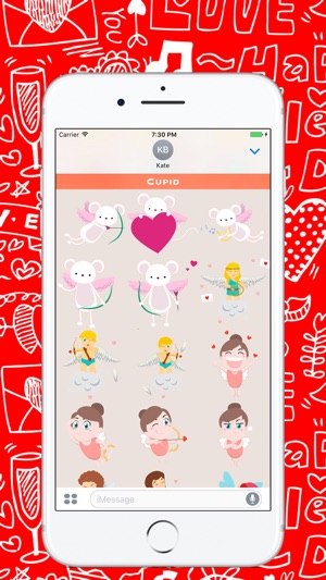 Saint Valentine’s Day - Stickers for iMessage(圖5)-速報App