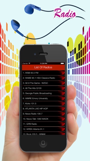 Atlanta Radios - Top Stations Music Player AM / FM(圖1)-速報App