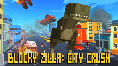 Blocky Zilla: City Crush Full Screenshot 1