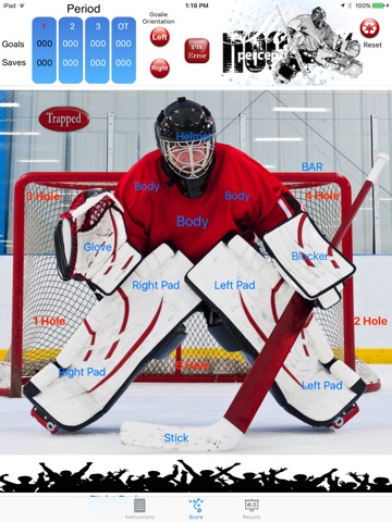 TAP Goalie Tracker HD screenshot 3