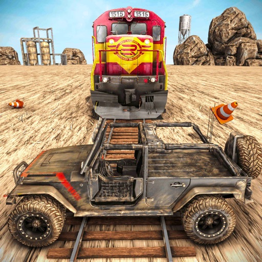 4x4 Train Car Derby Game 2022 Icon