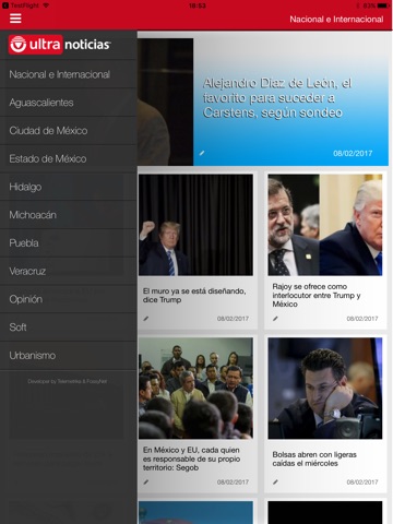 Ultra Noticias México screenshot 2