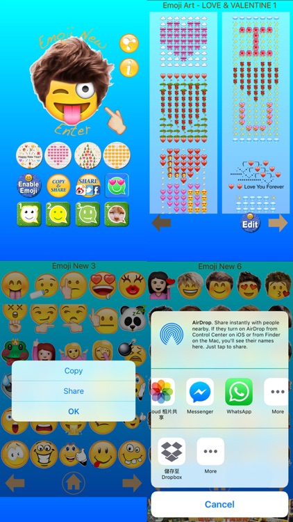 Emoji New for WhatsApp,WeChat,QQ,Line