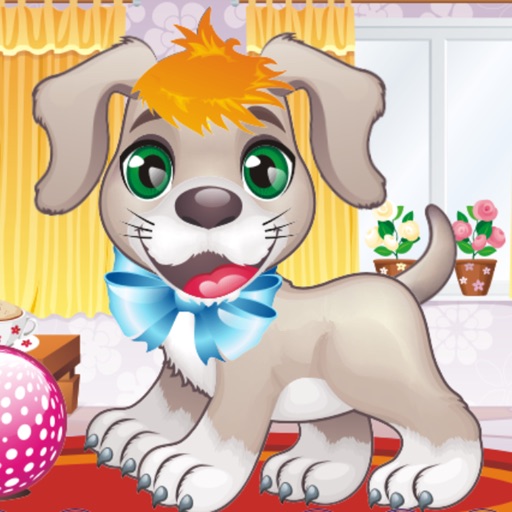 -My lovely pet puppy dog pet icon