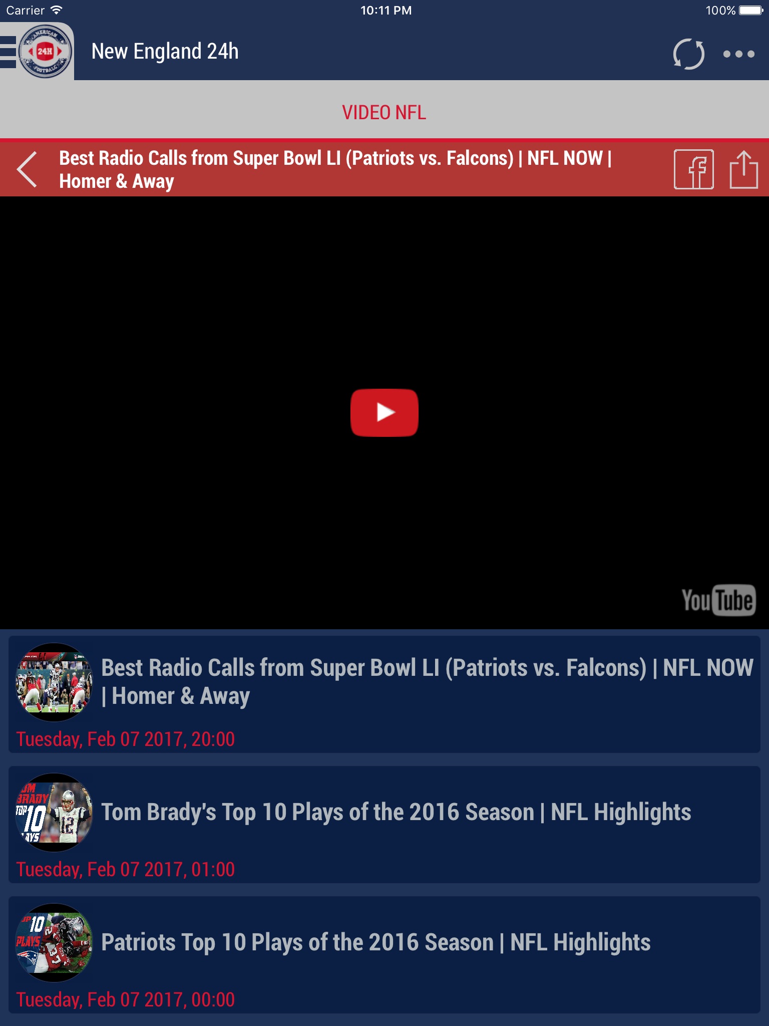 24h News for New England Patriots screenshot 3