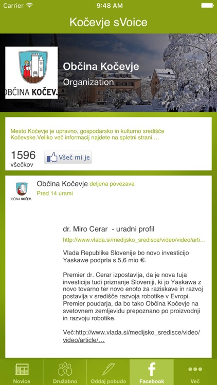 Kočevje sVoice screenshot-3