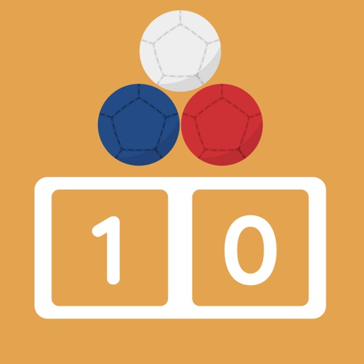 Simple Boccia Scoreboard by NAOYA ONO