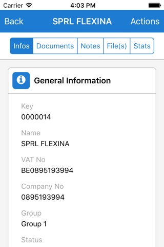 Flexina Facturation screenshot 2