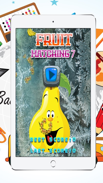 Crush Matching Fruits for Kids Game