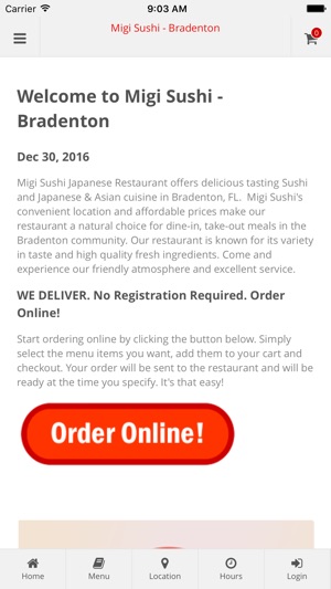 Migi Sushi - Bradenton(圖1)-速報App