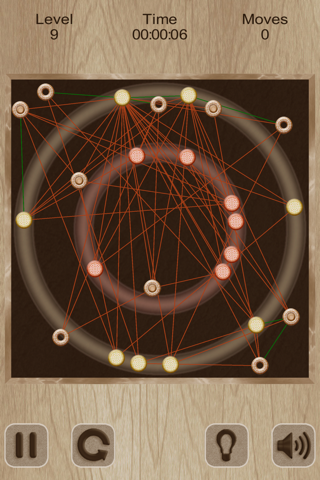 Untangle. Rings and Lines screenshot 3