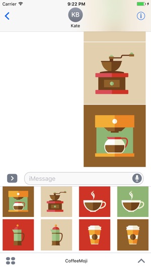 CoffeeMoji - Good Morning Stickers(圖3)-速報App